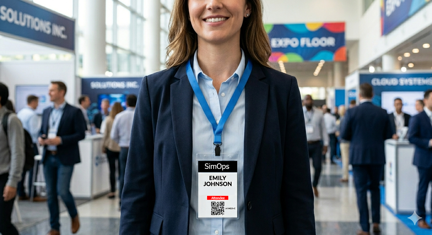 Conference attendee image